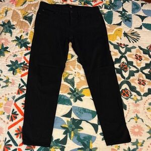 Banana Republic Black Skinny Fit Trousers